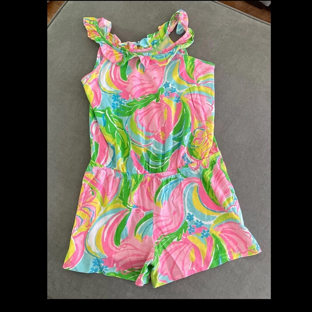 Lilly Pulitzer Romper 8 it’s a peeling